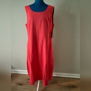 NEW Jessica london c\oral color dress SIZE 16w(12).